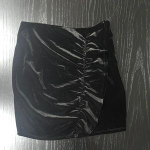 Abercrombie & Fitch Black Bubble Mini Skirt